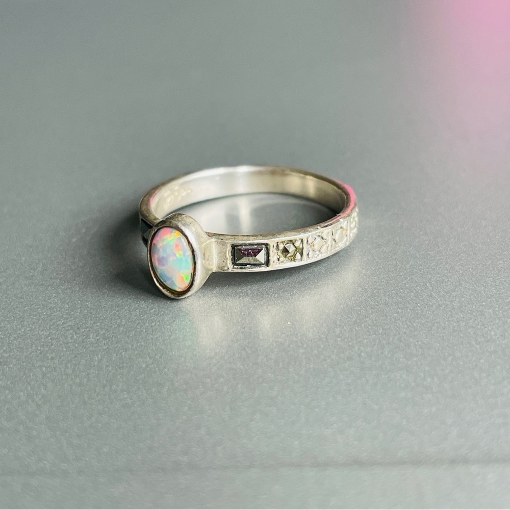Vintage Sterling Silver Rings With Gemstones STARTING AT $15 EACH 💍 ask … - Picture 5 of 17